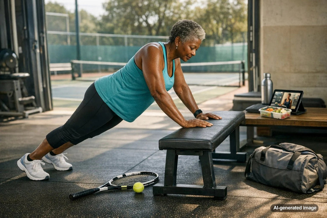 Adult strength training with a focus on recovery and vitality in your 50s
