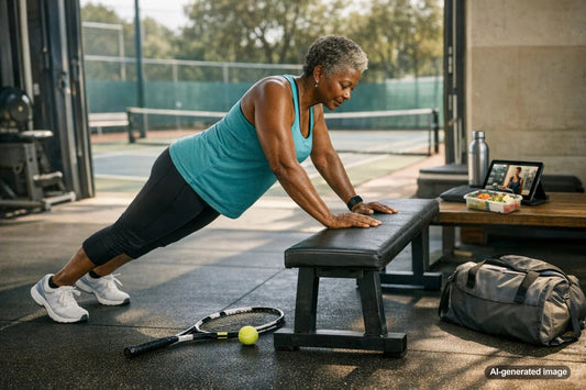 Adult strength training with a focus on recovery and vitality in your 50s