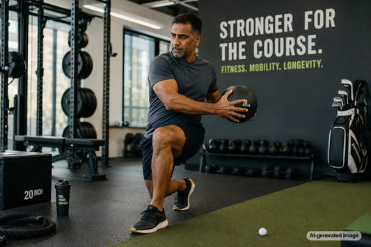Beginner learning gym terminology with a personal trainer