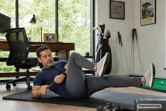 Golfer training for strength and mobility to support better golf fitness