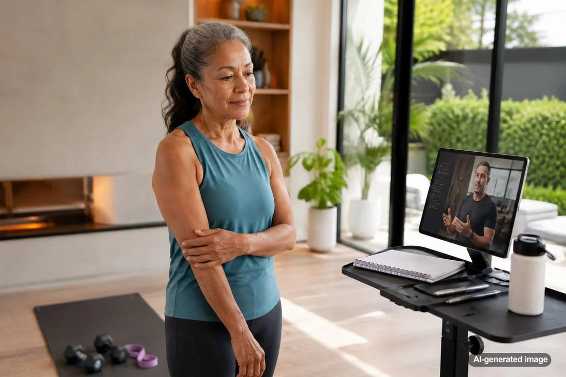 Professional coach adjusting a training plan around daily stress and recovery