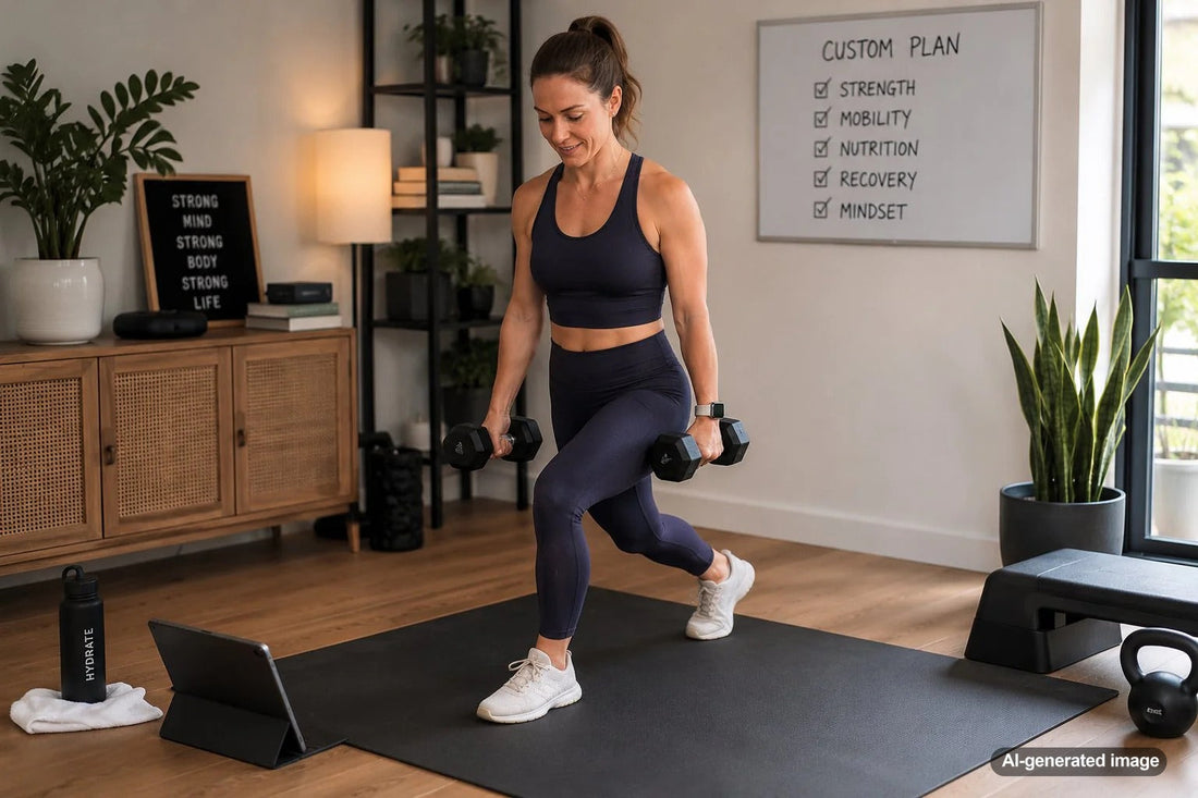 Custom fitness programming for adult strength and mobility