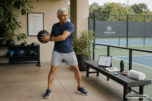 Busy professional planning a fitness routine around meetings and deadlines