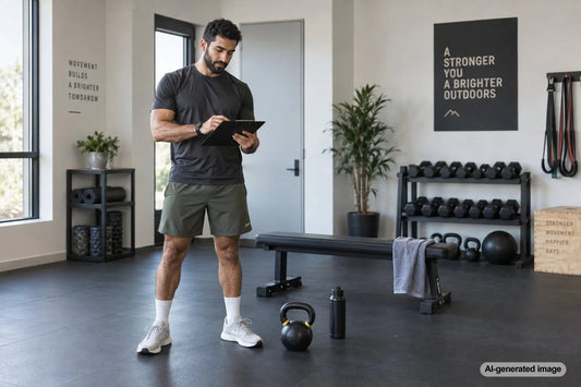 Adult building strength and mobility for active recreational hobbies