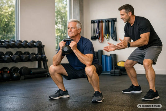 Adult strength training for building muscle after 50