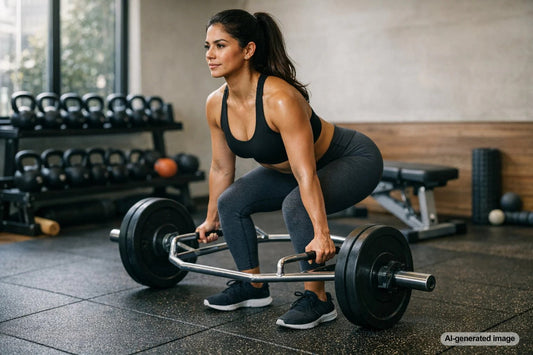 Adult building functional strength for everyday movement
