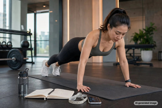 Adult tracking fitness progress beyond the bathroom scale