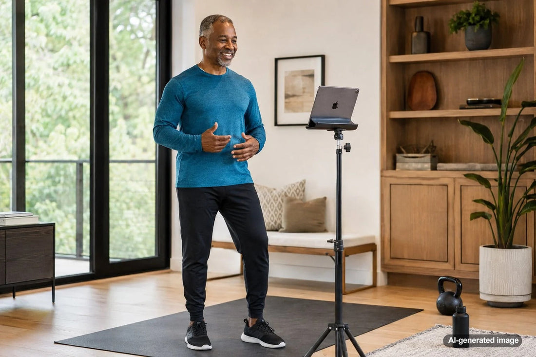 Adult building strength and physical confidence for active aging
