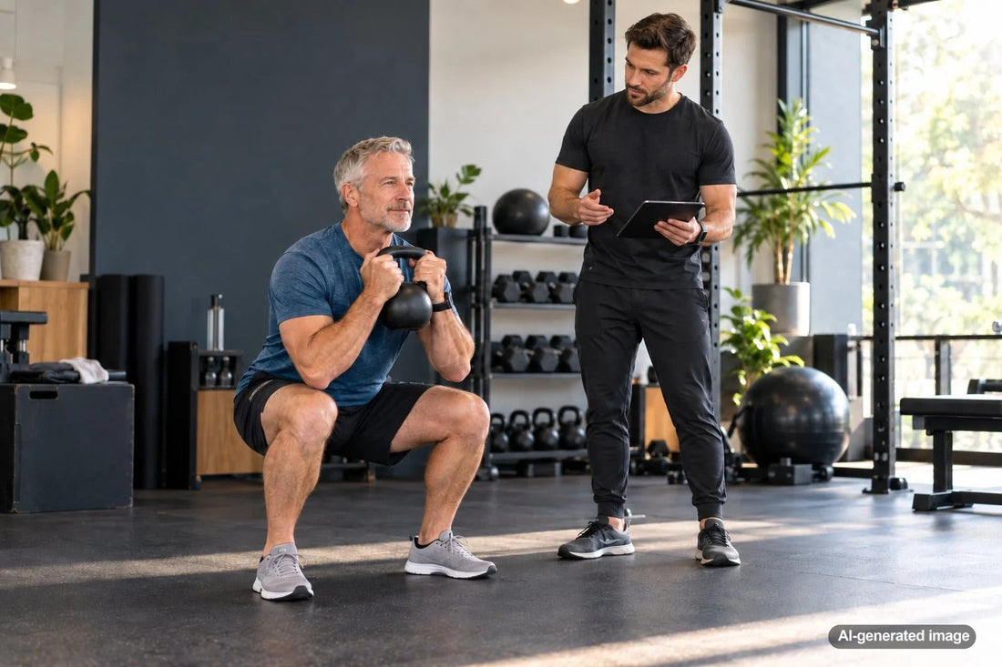Adult over 50 working toward practical strength and performance goals