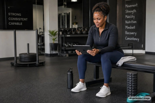 Busy professional staying consistent with fitness around a long workday