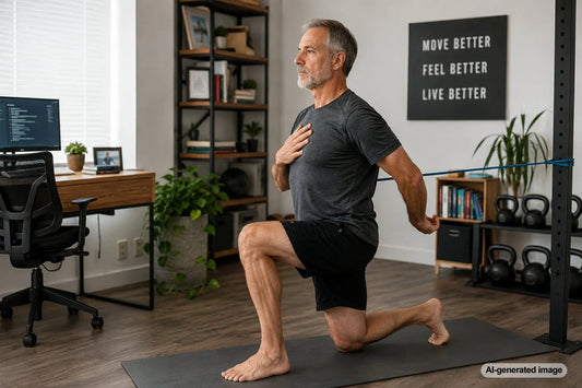 Adult training for better posture with strength and mobility work
