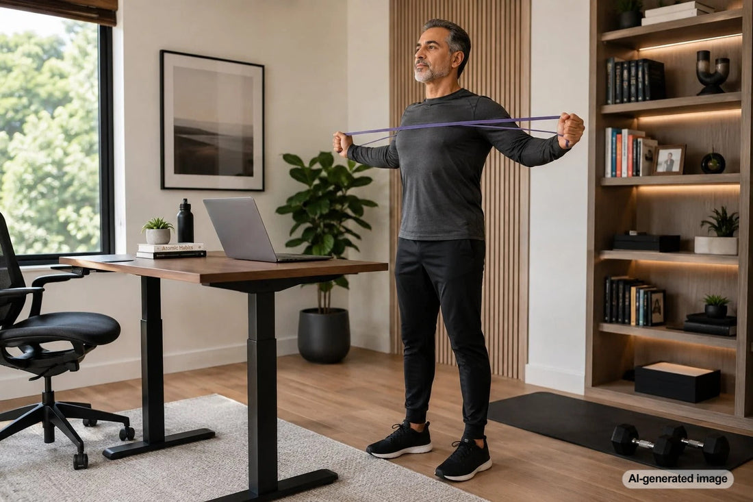Adult training strength and mobility for better posture