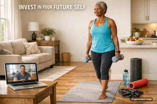 Health coaching for long-term strength and mobility