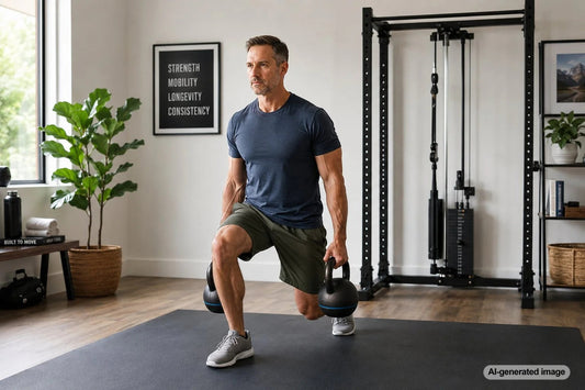 Adult strength training with a personal trainer for lean muscle gain