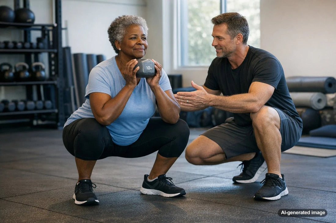 Older adult strength training to support muscle and mobility