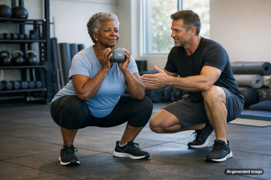 Older adult strength training to support muscle and mobility