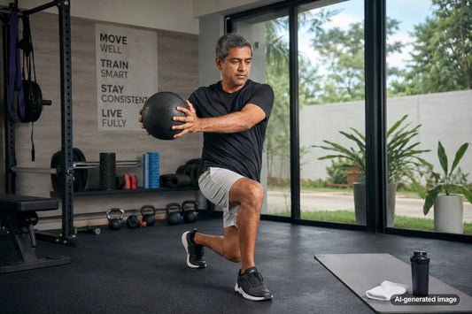 Runner jogging outdoors representing long term running health and cross training benefits