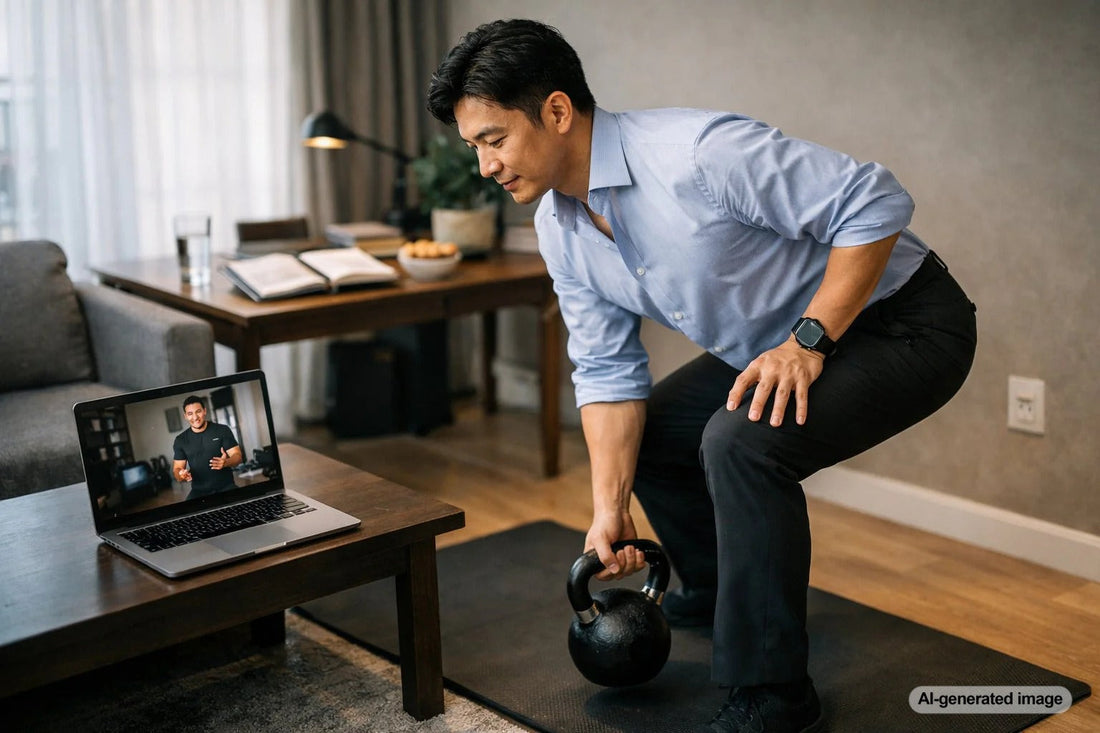 Busy executive training with a focused, time-efficient fitness approach