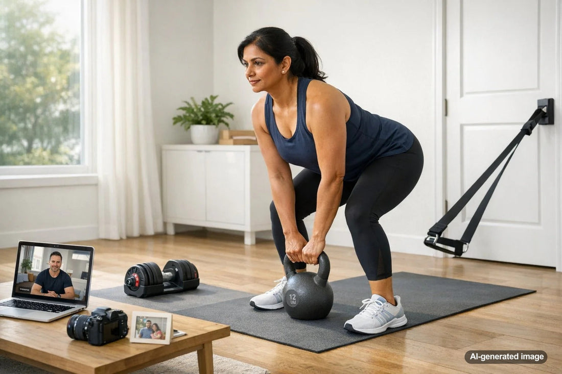 Home workout equipment for strength and mobility training