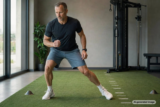 Calf and ankle strength for tennis movement