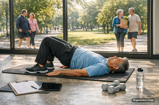 Adult training with focus on strength and sustainable fitness