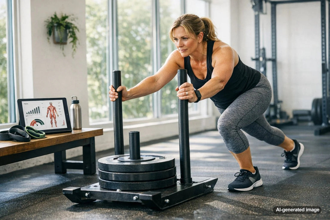 Adult strength training with weights to support longevity