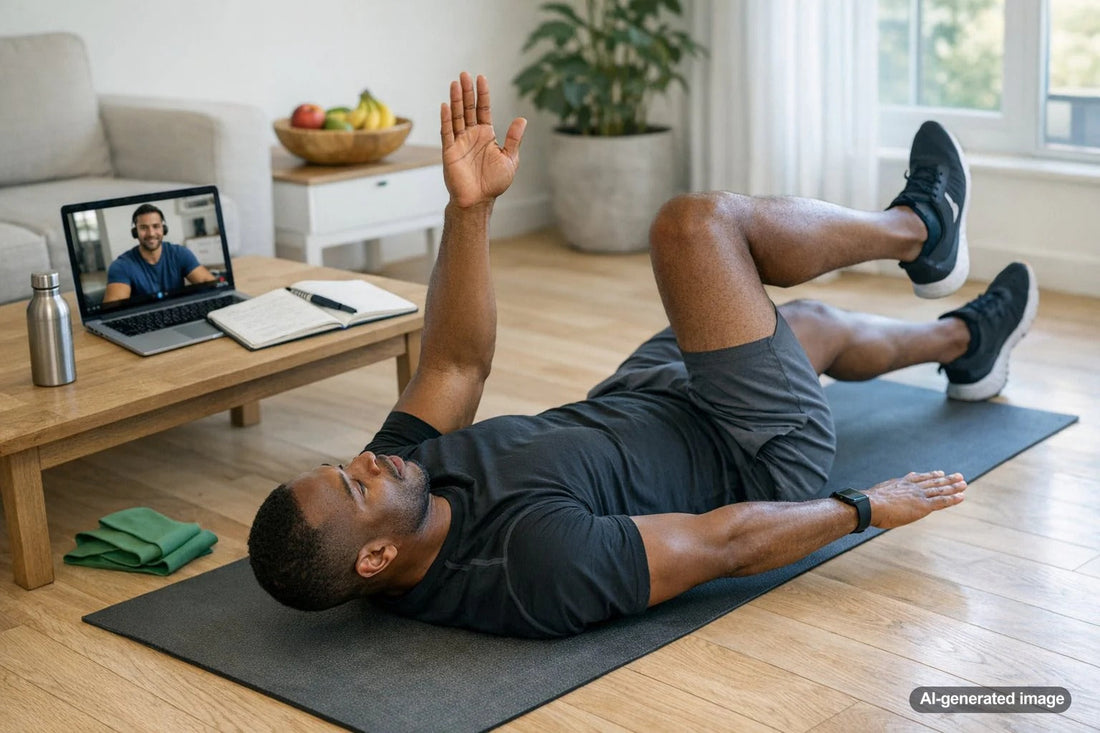 Minimal home workout setup for making strength progress