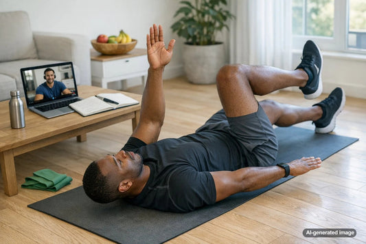 Minimal home workout setup for making strength progress
