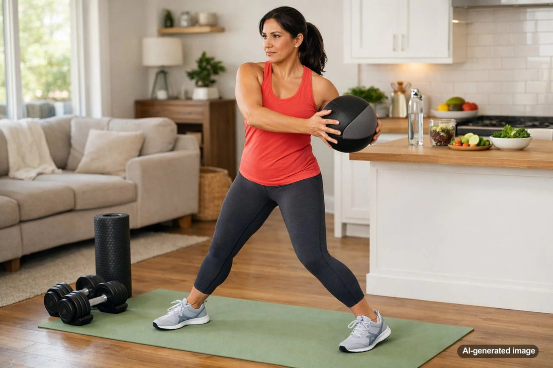 Person doing outdoor cardio without a treadmill