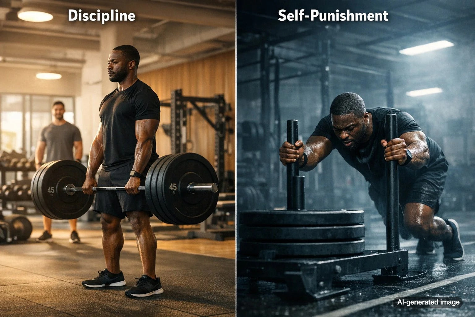 Adult training with focus and balance instead of extreme punishment workouts